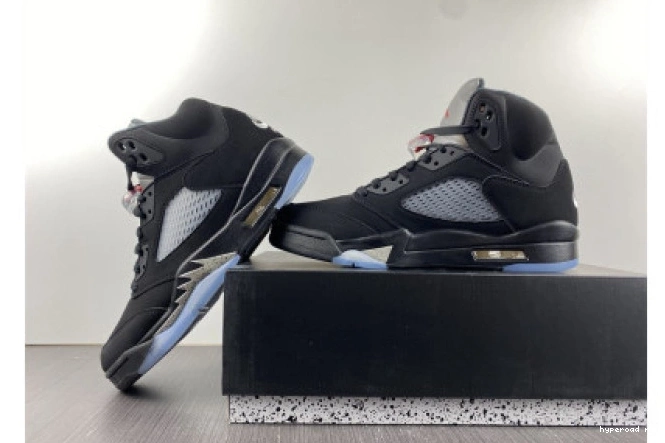 5 BLACK AIR (2016) METALLIC 845035-003 JORDAN 0907